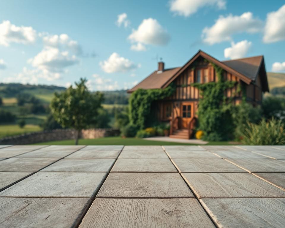 Was passt besser: Naturstein oder Holz im Landhausstil?