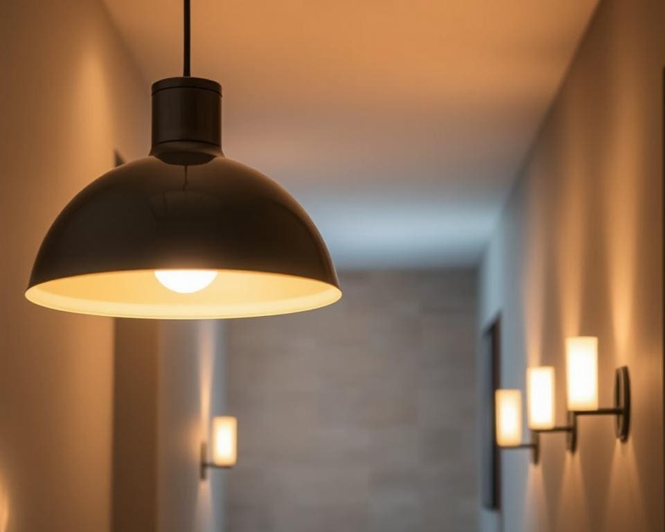 Was sind stylische Ideen für Flurbeleuchtung?