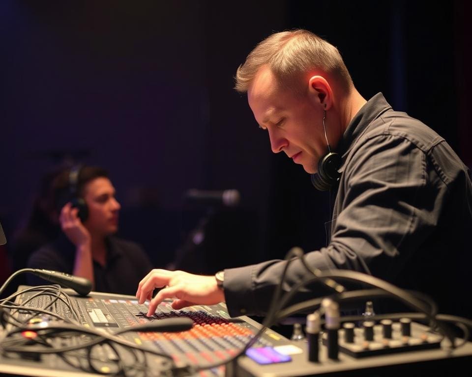 Was tut ein Tontechniker bei Live-Konzerten?
