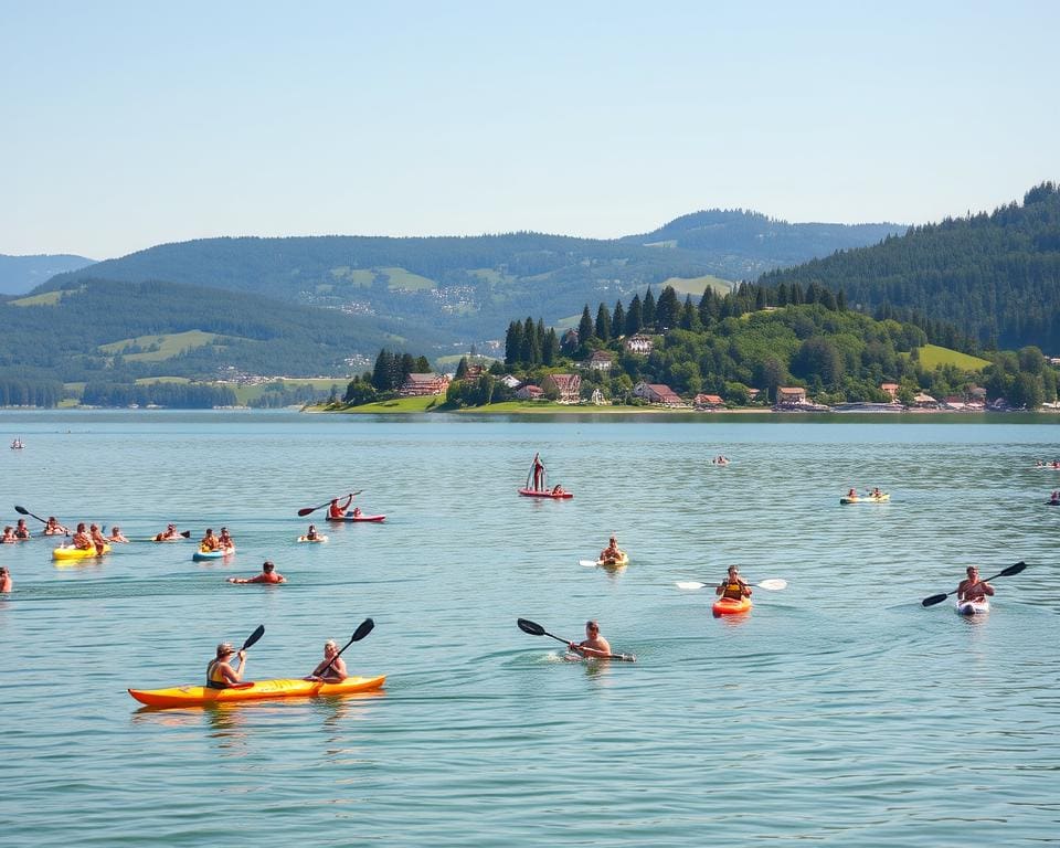 Wassersportmöglichkeiten Uffing am Staffelsee