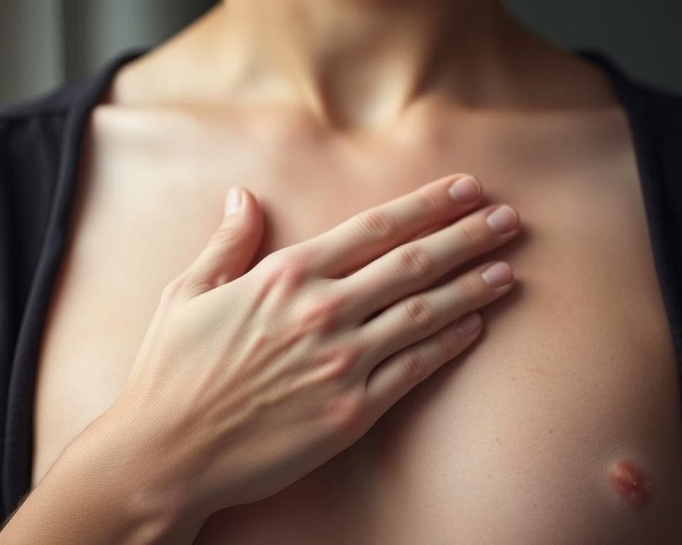 Wie beruhigt eine Hand auf dem Herzen?