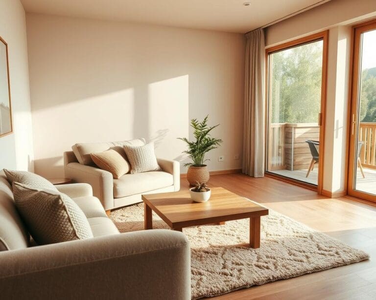 Wie bringst du mehr Wärme in ein minimalistisches Zimmer?