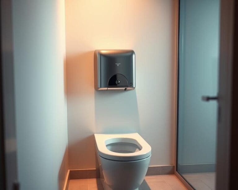 Wie funktioniert das Warmlufttrocknen beim WC?