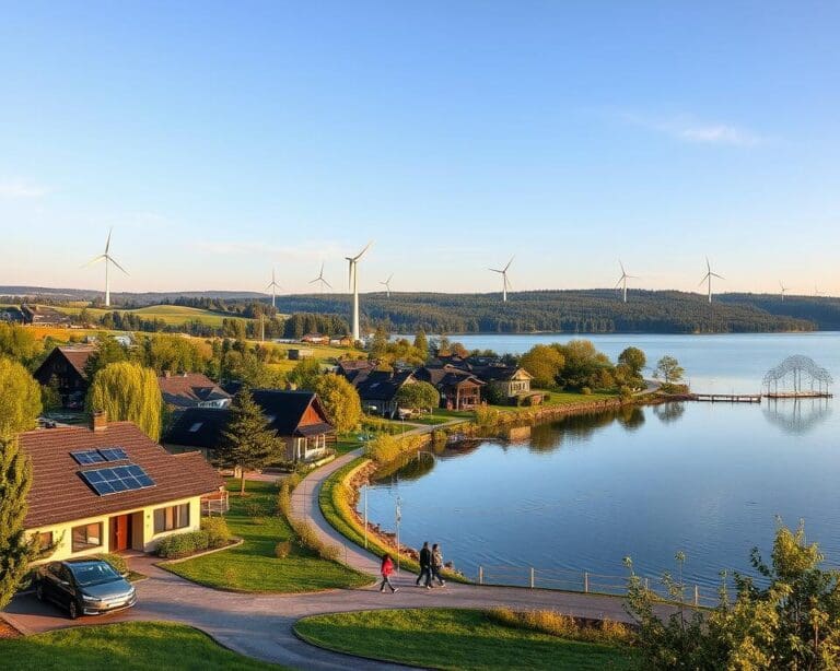 Wie lebt man grün in Neuruppin am Ruppiner See?