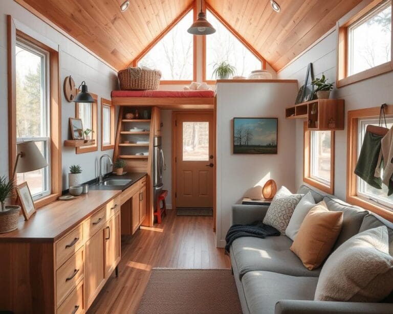 Wie richtest du ein Tiny House funktional ein?
