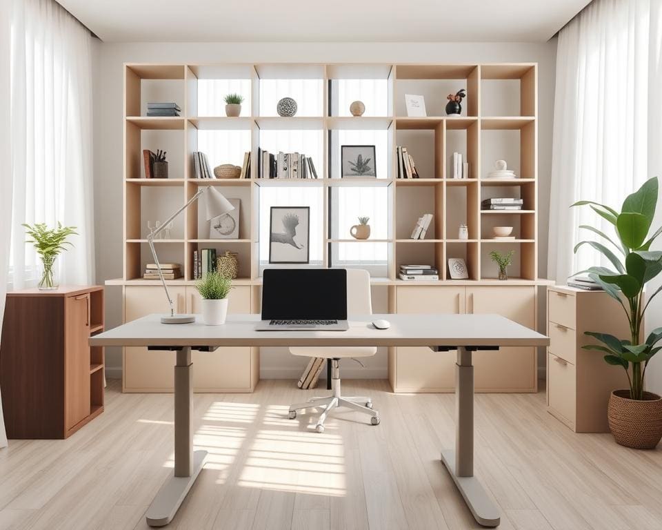 flexible Einrichtung fürs Homeoffice