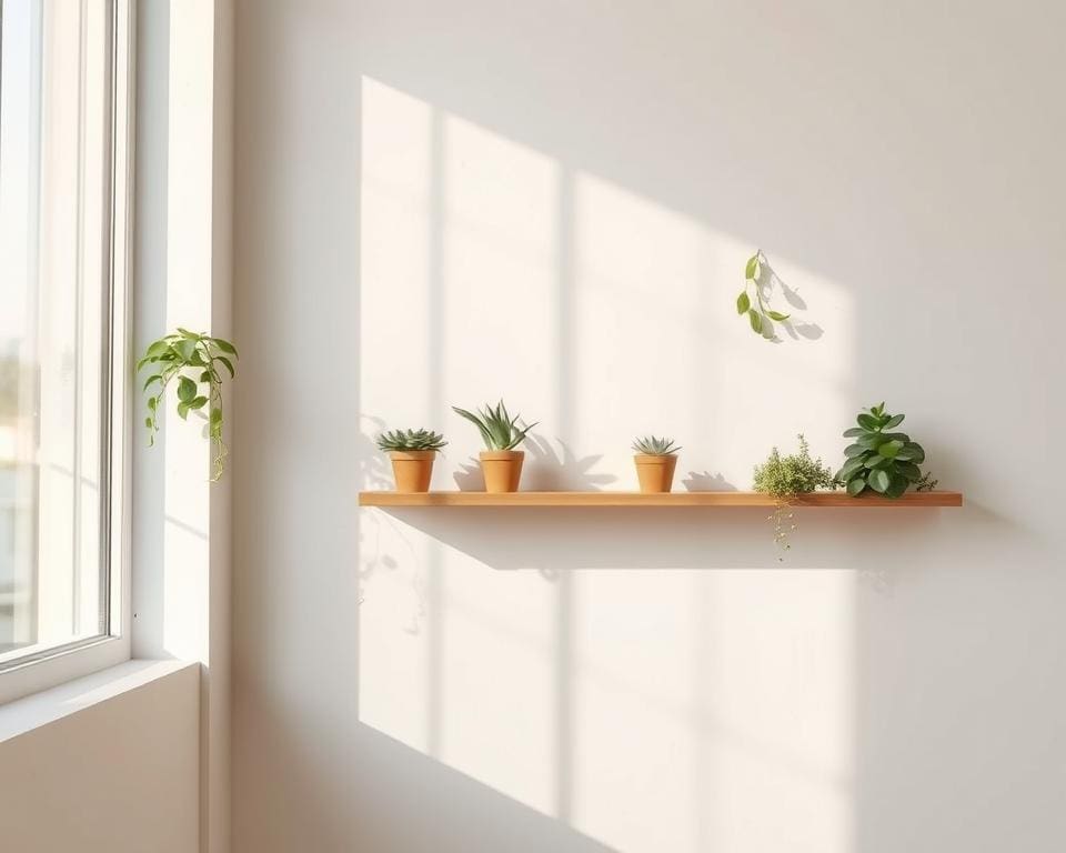 pflegeleichte Pflanzen in minimalistischen Zimmern