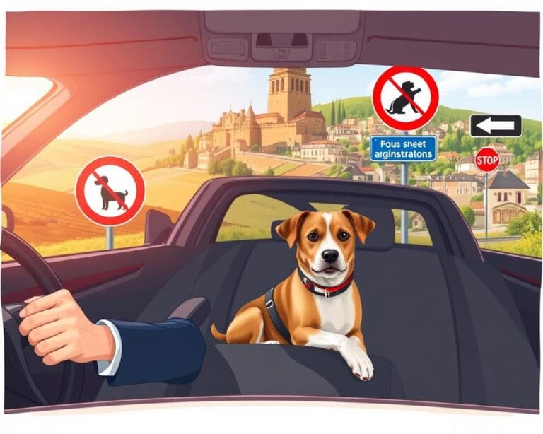 Frankreich: Welche Regeln für Tiere im Fahrzeug? 🇫🇷
