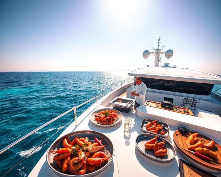 Gibt es Yachten mit Koch an Bord?
