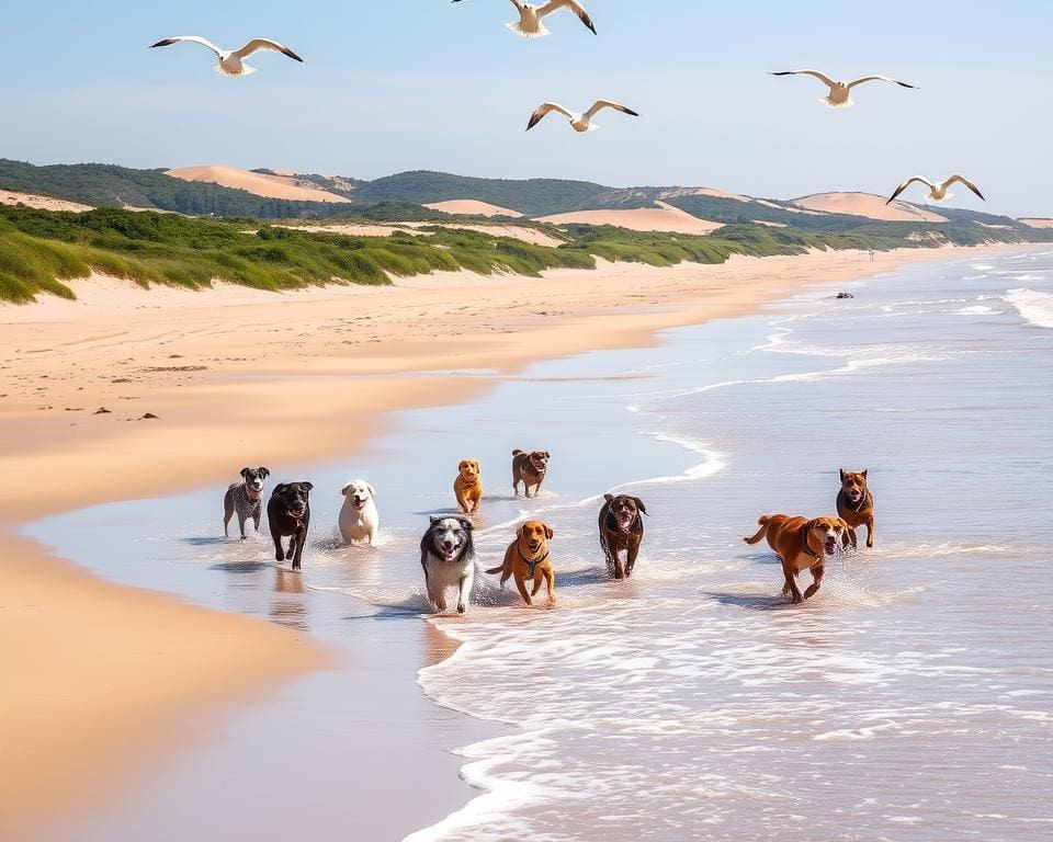 Hundestrände Zeeland