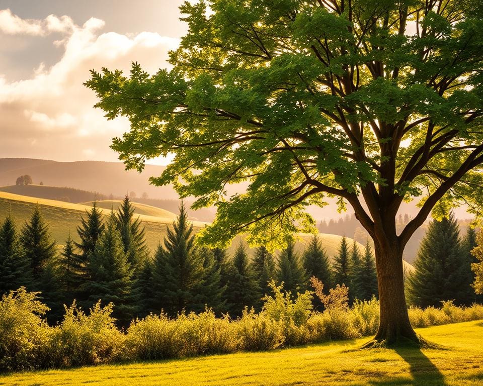 Laubbaum oder Nadelbaum