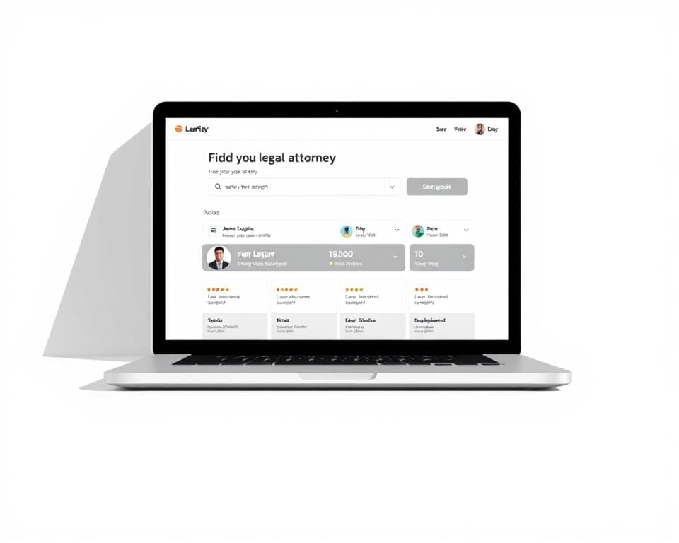 Online-Anwaltsfindung