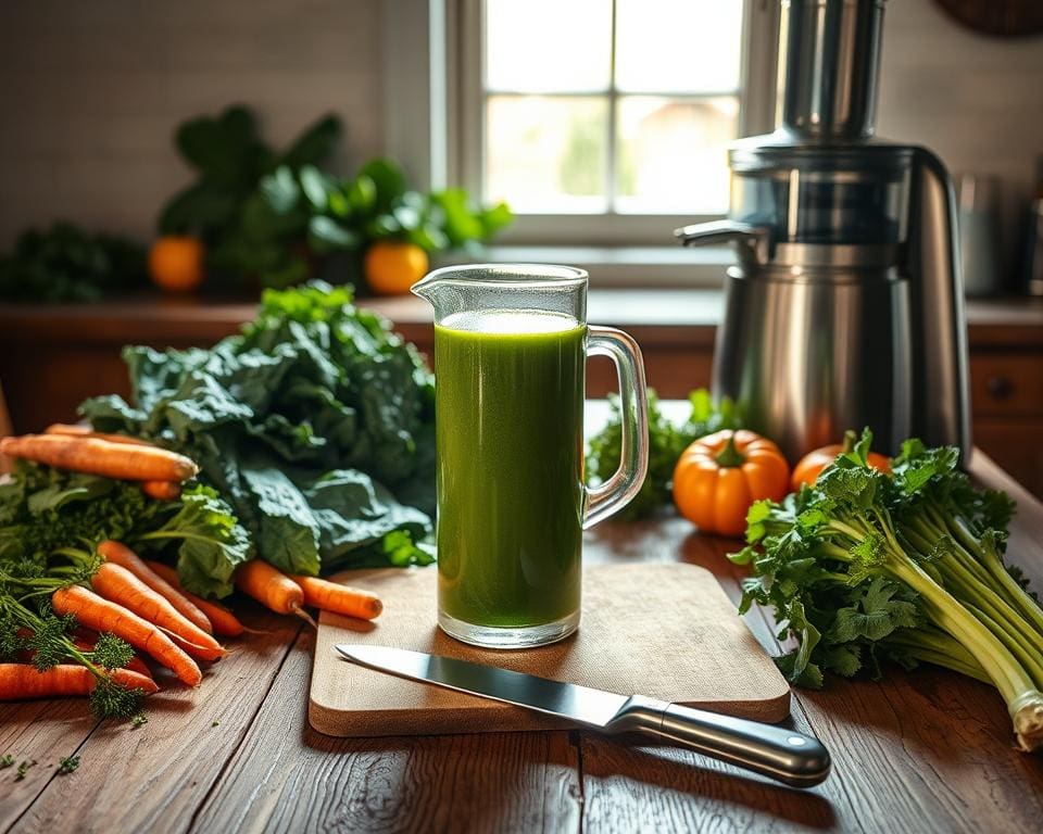 Rezept für selbstgemachten Gemüsesaft