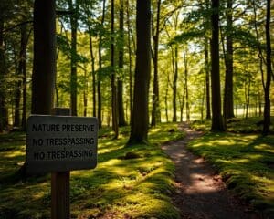 Was ist verboten beim Wandern in Schutzgebieten?
