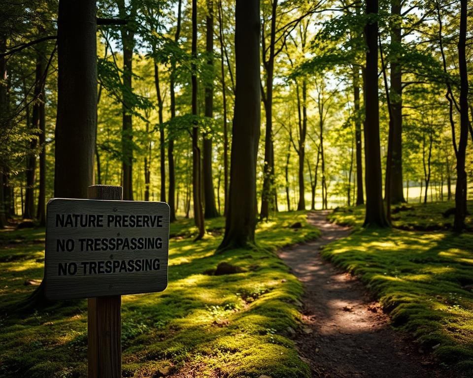 Was ist verboten beim Wandern in Schutzgebieten?