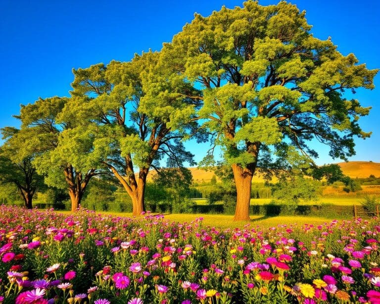 Welche Bäume blühen im Sommer?