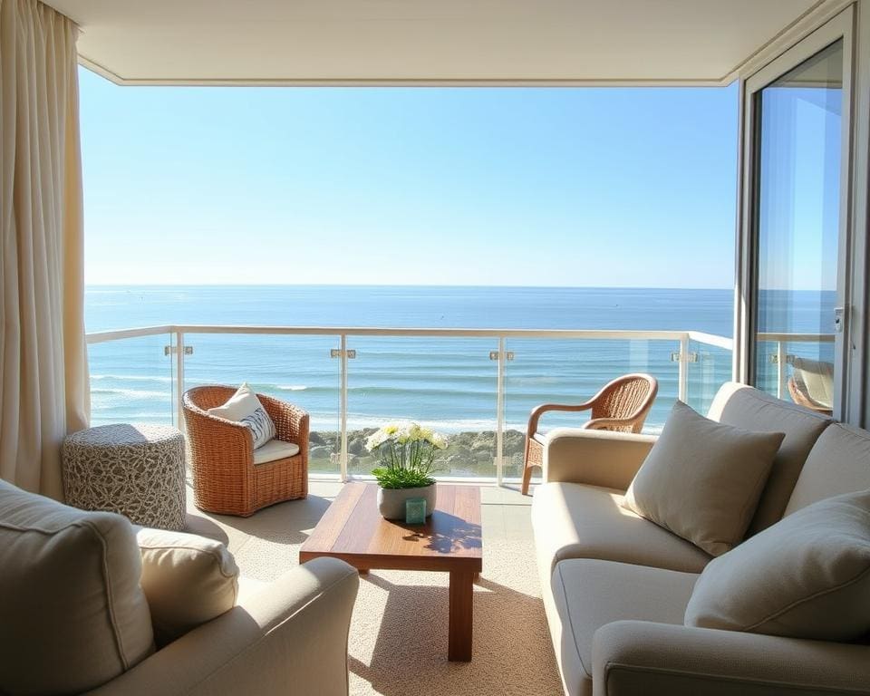 Ferienwohnung mit Meerblick