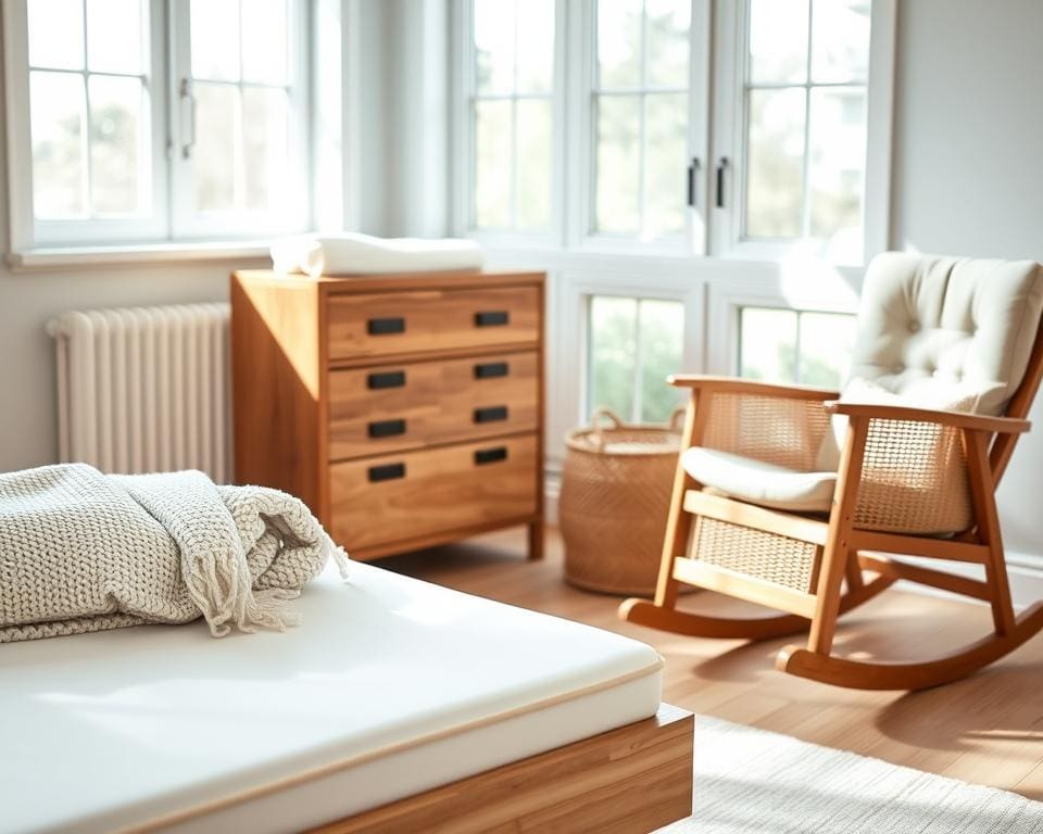 Materialien für Babyzimmer Möbel