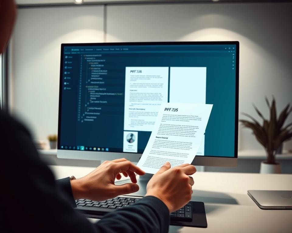 PDF-Dokumente in Vue einbinden