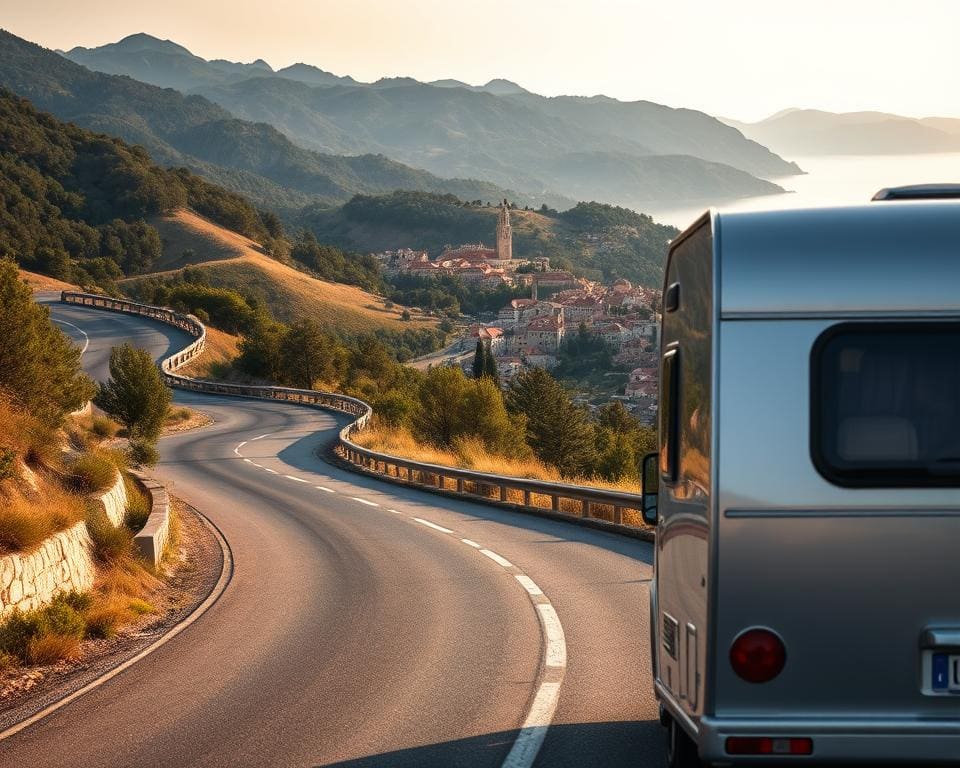 Routenplanung für Caravan nach Kroatien