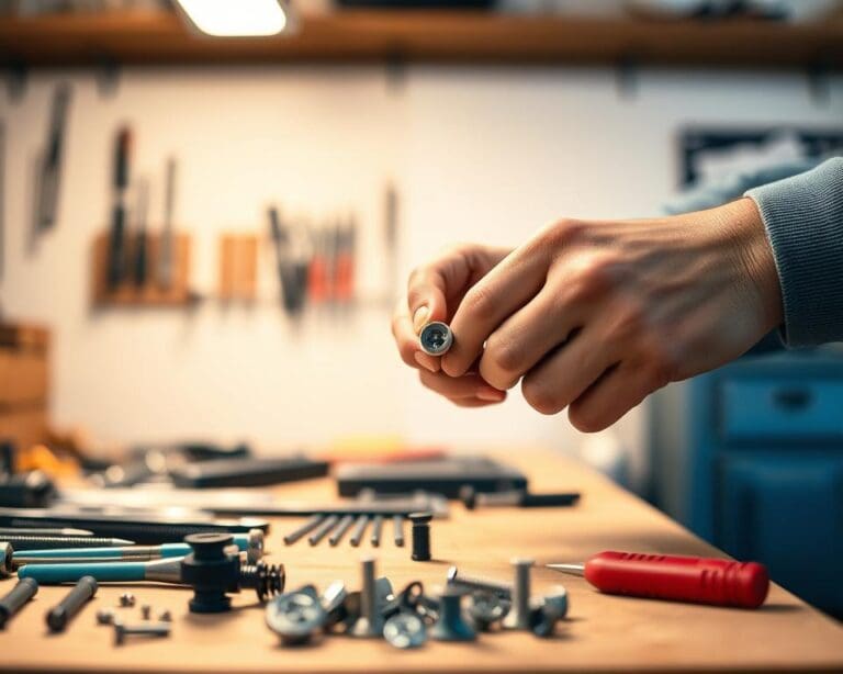 Wie entferne ich Blindstopfen ohne Beschädigung?