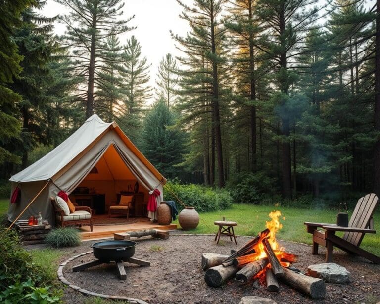 Camping und Glamping für Naturfreunde
