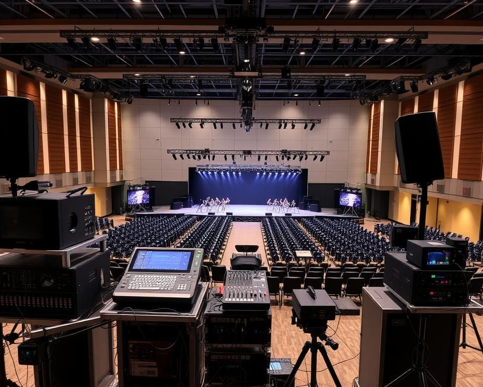 Eventtechnik bereitstellen