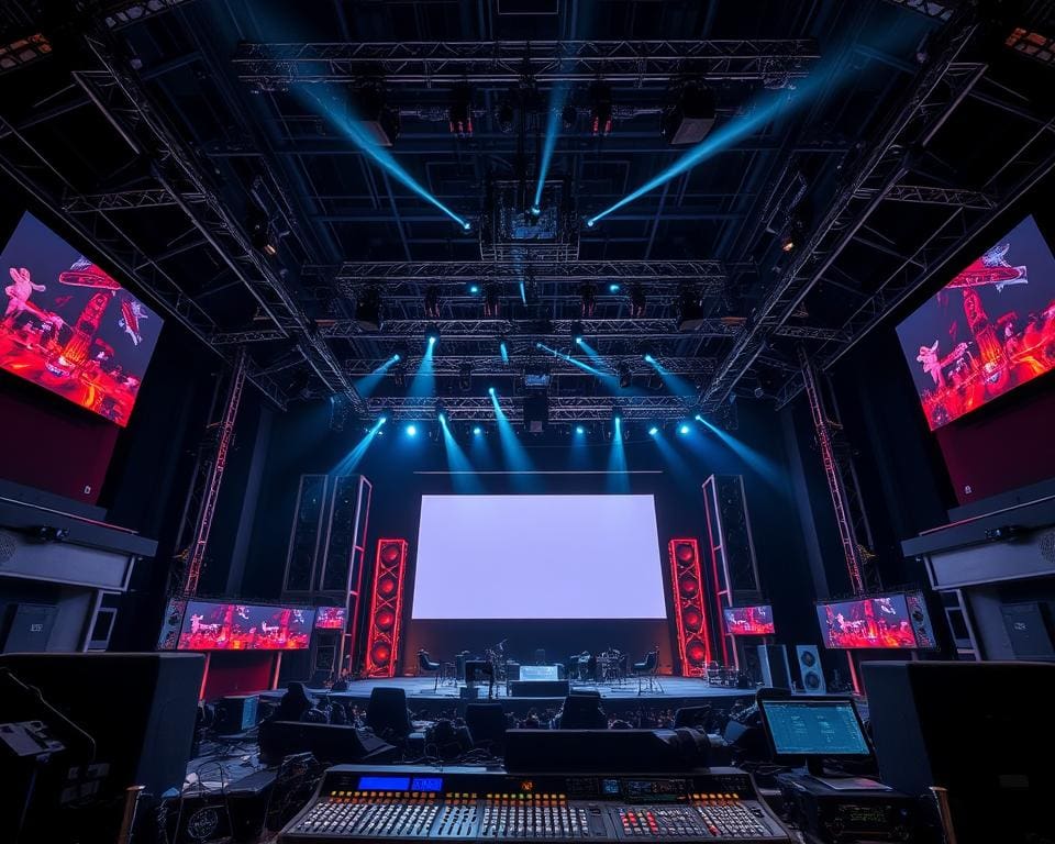 Veranstaltungs- und Eventtechnik bereitstellen