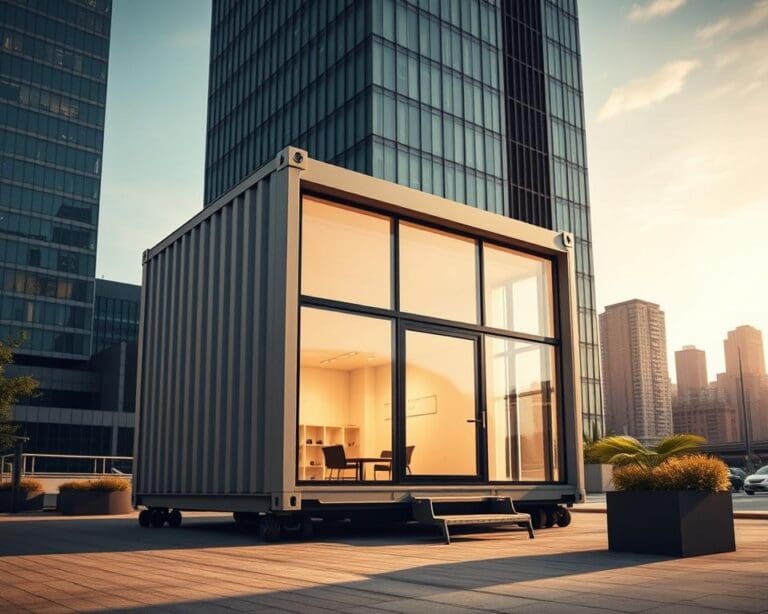Warum wird ein Container Büro immer beliebter in Städten?