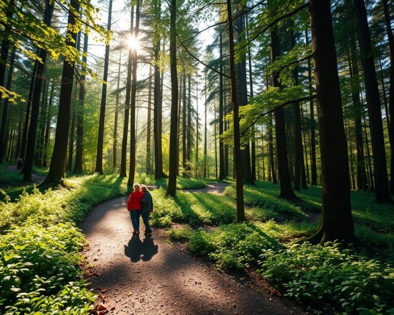 Was ist das Beste an einem Waldspaziergang?