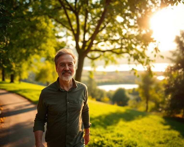 Wie fühlst du dich nach einem Spaziergang?