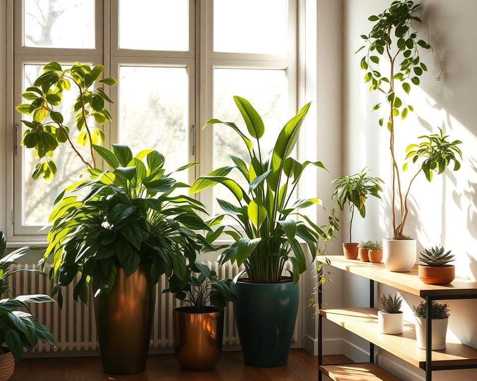 ideale Standorte für Pflanzen