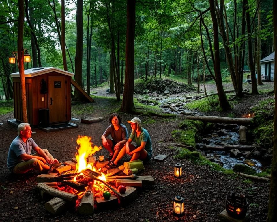 nachhaltiges Camping