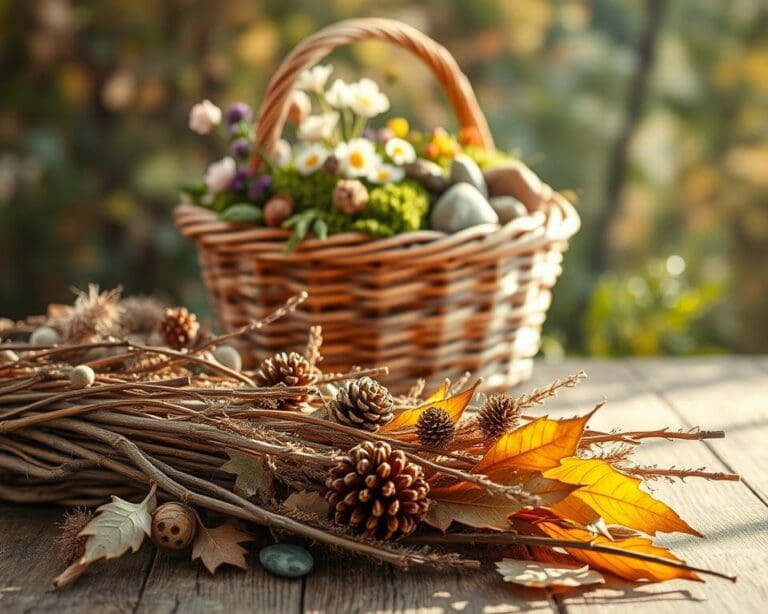 Ideen für DIY-Projekte mit Naturmaterialien