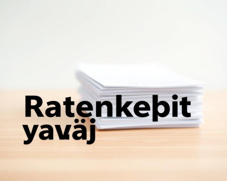 Wie bekomme ich einen günstigen Ratenkredit