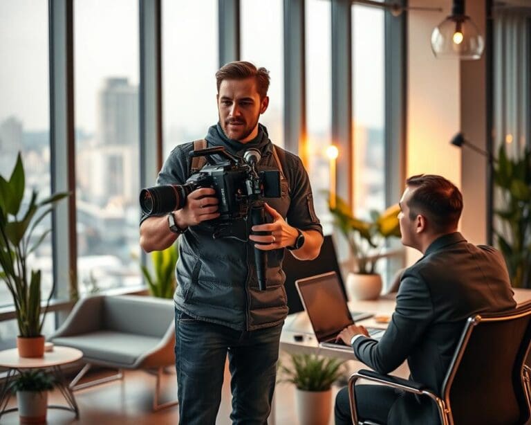 Wie unterstützt ein Videoproduzent Unternehmen?