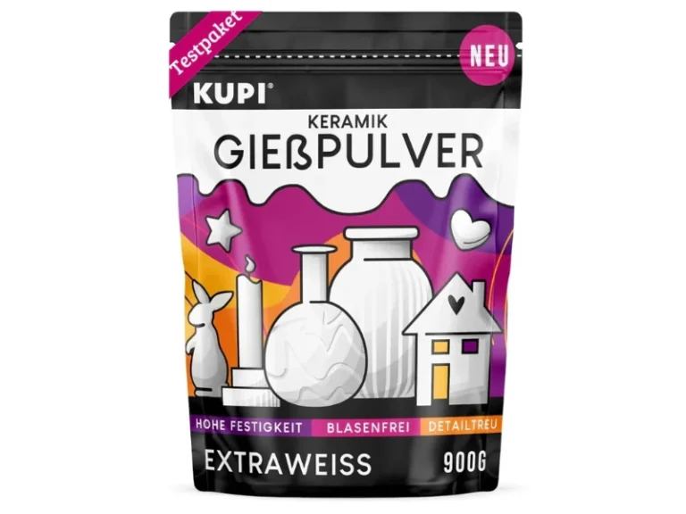 Wie verwende ich Gießpulver für kleine Figuren?