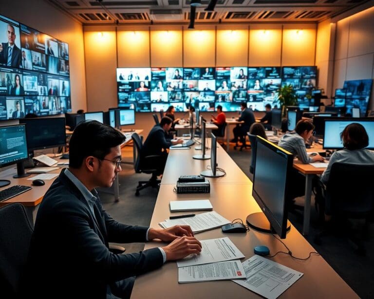 Wie arbeitet ein Journalist in einer Online-Redaktion?