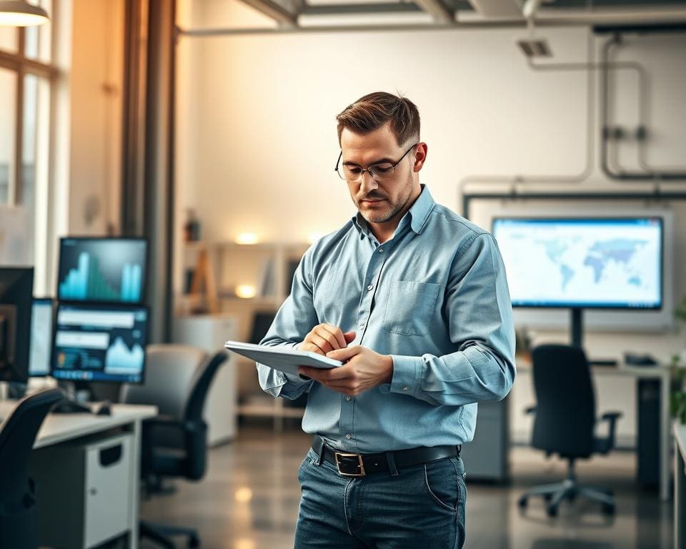 Wie arbeitet ein Projektkoordinator in der Industrie?