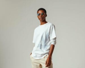 Wie wirken Prints auf schlichten Outfits?