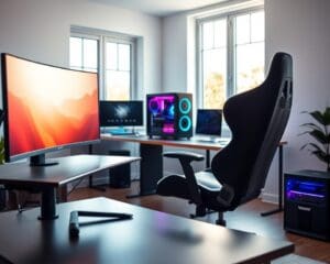 Wie richtest du dein Gaming-Setup ergonomisch ein?