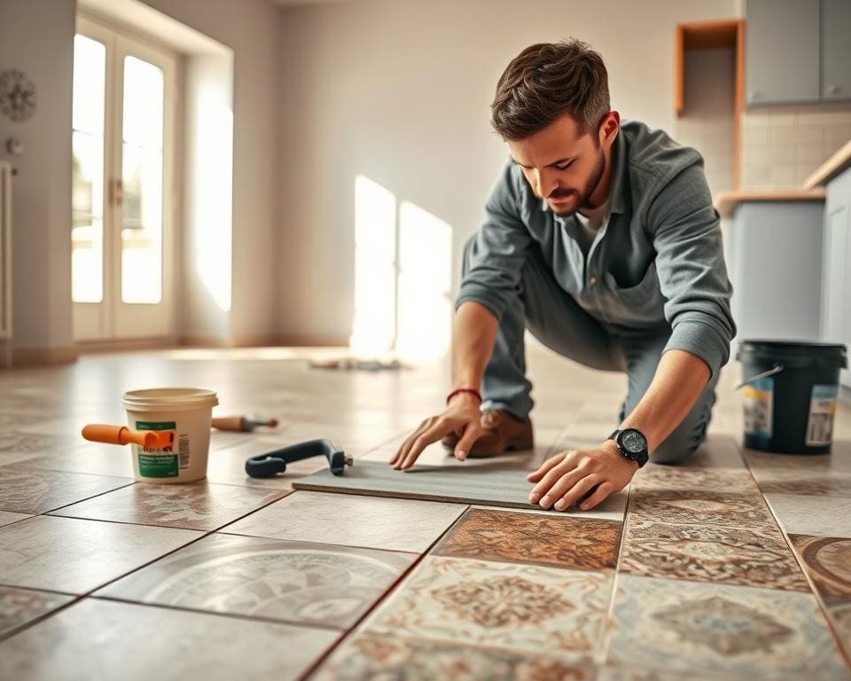 Was leistet ein Fliesenleger im Innenausbau?