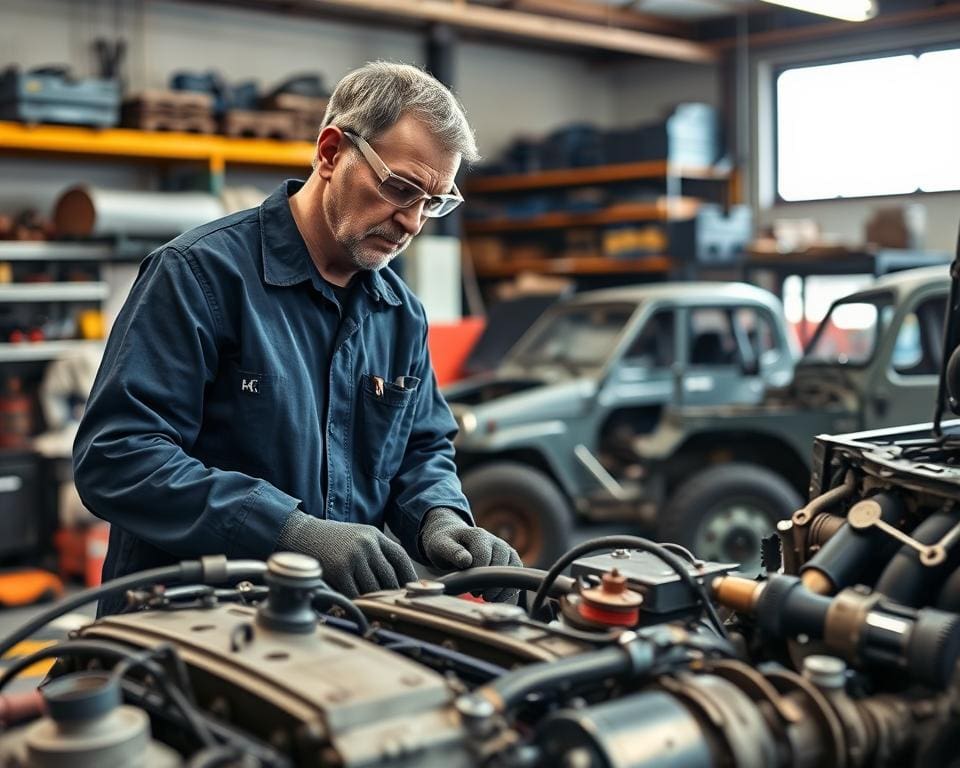 Was leistet ein Kfz-Mechatroniker in der Werkstatt?