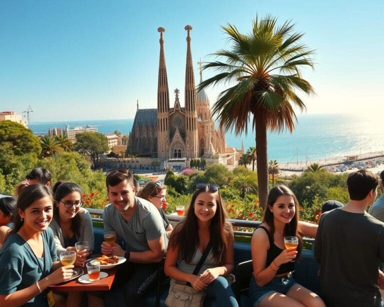 Was macht Barcelona so beliebt bei jungen Reisenden?