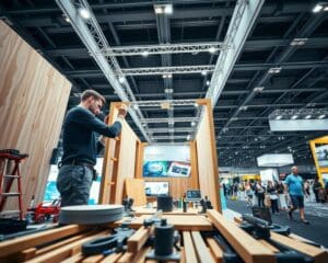 Was macht ein Messebauer vor Ort?