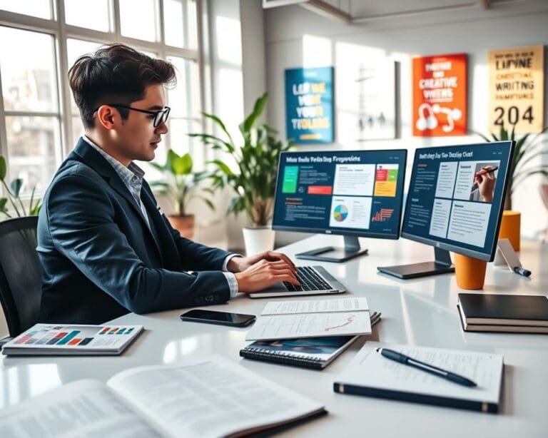 Was macht ein Texter im Marketing?