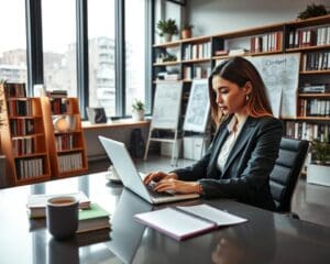 Wie arbeitet ein Redakteur für Firmeninhalte?