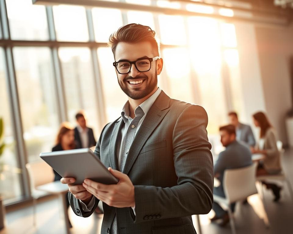 Wie arbeitet ein Vertriebsleiter im Außendienst?