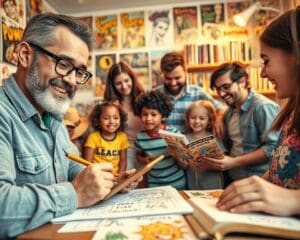 Wie entsteht ein personalisiertes Comic für Kinder und Erwachsene?