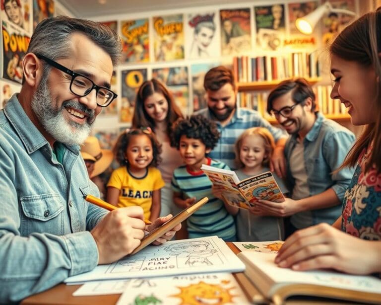 Wie entsteht ein personalisiertes Comic für Kinder und Erwachsene?